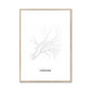 All roads lead to Córdoba (Spain) Fine Art Map Print
