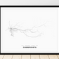 All roads lead to Cherepovets (Russian Federation) Fine Art Map Print