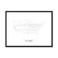 All roads lead to Elk Grove (United States of America) Fine Art Map Print