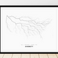 All roads lead to Everett (United States of America) Fine Art Map Print
