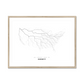 All roads lead to Everett (United States of America) Fine Art Map Print