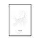 All roads lead to Finland Fine Art Map Print