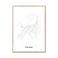 All roads lead to Finland Fine Art Map Print