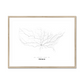 All roads lead to Frisco (United States of America) Fine Art Map Print