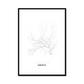 All roads lead to Greece Fine Art Map Print
