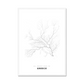 All roads lead to Greece Fine Art Map Print