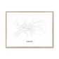 All roads lead to Hungary Fine Art Map Print