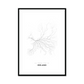 All roads lead to Ireland Fine Art Map Print