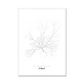 All roads lead to Italy Fine Art Map Print
