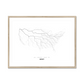 All roads lead to Kent (United States of America) Fine Art Map Print