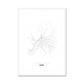 All roads lead to Kiel (Germany) Fine Art Map Print