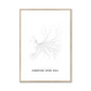 All roads lead to Kingston upon Hull (United Kingdom of Great Britain and Northern Ireland) Fine Art Map Print