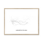 All roads lead to Komsomolsk-on-Amur (Russian Federation) Fine Art Map Print