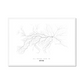 All roads lead to Kyiv (Ukraine) Fine Art Map Print