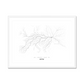 All roads lead to Kyiv (Ukraine) Fine Art Map Print