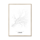 All roads lead to Lisbon (Portugal) Fine Art Map Print