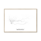 All roads lead to Makhachkala (Russian Federation) Fine Art Map Print