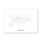 All roads lead to Makiyivka (Ukraine) Fine Art Map Print
