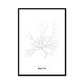 All roads lead to Malta Fine Art Map Print