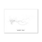 All roads lead to Nizhniy Tagil (Russian Federation) Fine Art Map Print