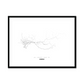 All roads lead to Omsk (Russian Federation) Fine Art Map Print