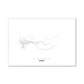 All roads lead to Omsk (Russian Federation) Fine Art Map Print