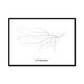 All roads lead to Pittsburgh (United States of America) Fine Art Map Print