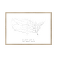 All roads lead to Port Saint Lucie (United States of America) Fine Art Map Print