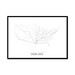 All roads lead to Round Rock (United States of America) Fine Art Map Print