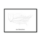 All roads lead to San Bernardino (United States of America) Fine Art Map Print