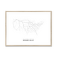 All roads lead to Spokane Valley (United States of America) Fine Art Map Print