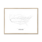 All roads lead to Stockton (United States of America) Fine Art Map Print