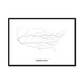 All roads lead to Sunnyvale (United States of America) Fine Art Map Print