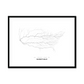All roads lead to Sunnyvale (United States of America) Fine Art Map Print