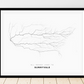 All roads lead to Sunnyvale (United States of America) Fine Art Map Print