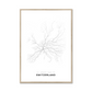 All roads lead to Switzerland Fine Art Map Print