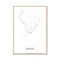 All roads lead to Uruguay Fine Art Map Print