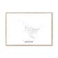 All roads lead to Vancouver (Canada) Fine Art Map Print