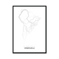 All roads lead to Venezuela Fine Art Map Print