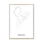 All roads lead to Venezuela Fine Art Map Print