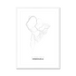 All roads lead to Venezuela Fine Art Map Print